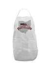 Hello Cleveland Adult Apron-Bib Apron-TooLoud-White-One-Size-Davson Sales