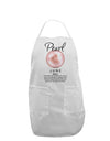 Birthstone Pearl Adult Apron-Bib Apron-TooLoud-White-One-Size-Davson Sales