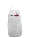 I Like It RAW Adult Apron-Bib Apron-TooLoud-White-One-Size-Davson Sales