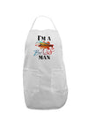 I'm A Bass Man Watercolor Adult Apron-Bib Apron-TooLoud-White-One-Size-Davson Sales