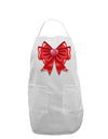 Valentine's Day Heart Bow Adult Apron-Bib Apron-TooLoud-White-One-Size-Davson Sales