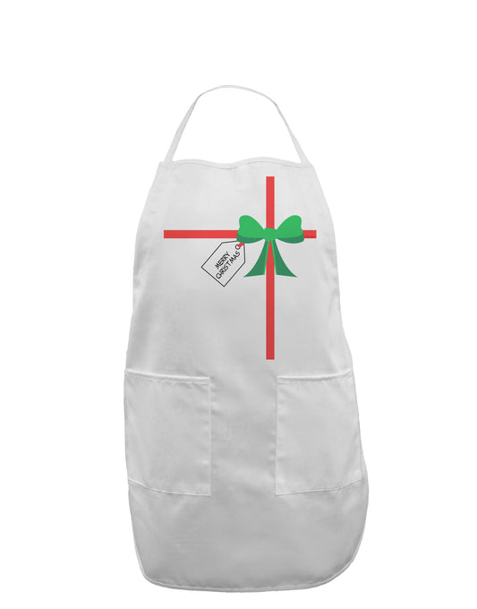 Merry Christmas Present Gift Adult Apron-Bib Apron-TooLoud-White-One-Size-Davson Sales