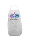 Owl You Need Is Love Adult Apron by TooLoud-Bib Apron-TooLoud-White-One-Size-Davson Sales