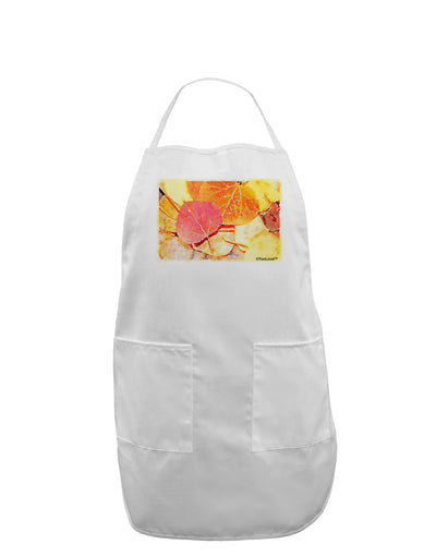 Colorado - Autumn WaterColor Adult Apron-Bib Apron-TooLoud-White-One-Size-Davson Sales