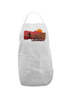 Pro Beer Runner Woman Adult Apron-Bib Apron-TooLoud-White-One-Size-Davson Sales