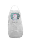 Personalized My First Christmas Snowbaby Girl Adult Apron-Bib Apron-TooLoud-White-One-Size-Davson Sales