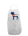 Grunge Colorado Emblem Flag Adult Apron-Bib Apron-TooLoud-White-One-Size-Davson Sales