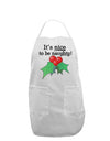 Nice to be Naughty Adult Apron-Bib Apron-TooLoud-White-One-Size-Davson Sales