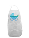 Baby Boy Carriage Adult Apron-Bib Apron-TooLoud-White-One-Size-Davson Sales