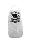 Best Mom in the Entire Universe Adult Apron by TooLoud-Bib Apron-TooLoud-White-One-Size-Davson Sales