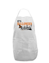 It's Halloween Witches Hat Adult Apron-Bib Apron-TooLoud-White-One-Size-Davson Sales