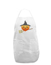 Penelope Peach Witch - Cute Fruit Adult Apron-Bib Apron-TooLoud-White-One-Size-Davson Sales