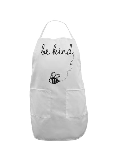 TooLoud Be Kind Adult Apron-Bib Apron-TooLoud-White-One-Size-Davson Sales