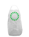 TooLoud Watercolor Spearmint Adult Apron-Bib Apron-TooLoud-White-One-Size-Davson Sales