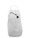 Hawaii - United States Shape Adult Apron by TooLoud-Bib Apron-TooLoud-White-One-Size-Davson Sales