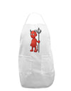 Cute Devil - Halloween Design Adult Apron-Bib Apron-TooLoud-White-One-Size-Davson Sales