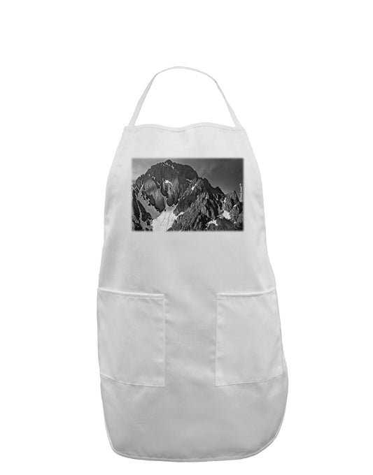 San Juan Mountain Range 2 Adult Apron-Bib Apron-TooLoud-White-One-Size-Davson Sales
