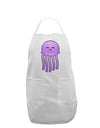 Cute Jellyfish Adult Apron by TooLoud-Bib Apron-TooLoud-White-One-Size-Davson Sales