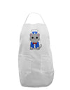 Patriotic Cat Adult Apron by TooLoud-Bib Apron-TooLoud-White-One-Size-Davson Sales