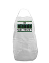 In Data We Trust Adult Apron-Bib Apron-TooLoud-White-One-Size-Davson Sales