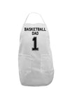 Basketball Dad Jersey Adult Apron by TooLoud-Bib Apron-TooLoud-White-One-Size-Davson Sales