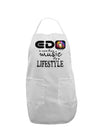 EDM - A Lifestyle Adult Apron-Bib Apron-TooLoud-White-One-Size-Davson Sales