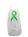 Lyme Disease Awareness Ribbon - Lime Green Adult Apron-Bib Apron-TooLoud-White-One-Size-Davson Sales