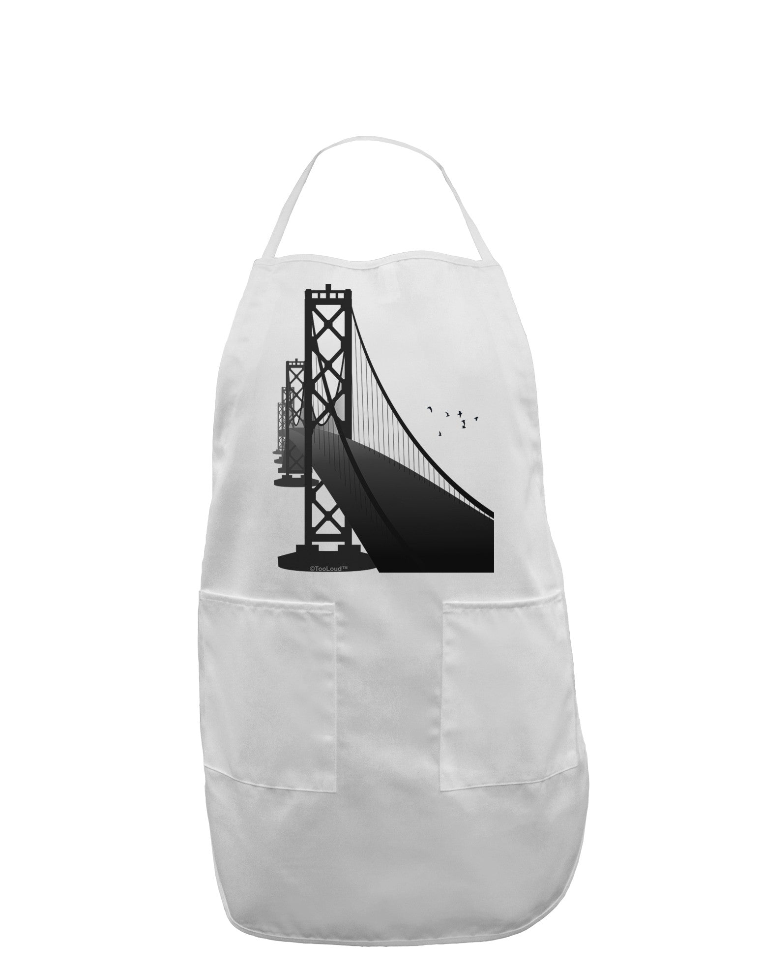 San Francisco Bay Bridge Adult Apron