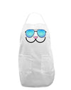 Kyu-T Face - Kawa Cool Sunglasses Adult Apron-Bib Apron-TooLoud-White-One-Size-Davson Sales