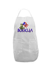 Coqui Boricua Adult Apron-Bib Apron-TooLoud-White-One-Size-Davson Sales