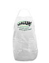 Sarcasm Natural Defense Against Stupid Adult Apron-Bib Apron-TooLoud-White-One-Size-Davson Sales