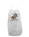 Gemini Illustration Color Adult Apron-Bib Apron-TooLoud-White-One-Size-Davson Sales