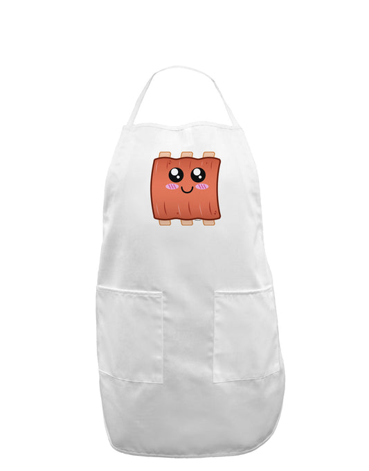 Cute Ribs Adult Apron-Bib Apron-TooLoud-White-One-Size-Davson Sales