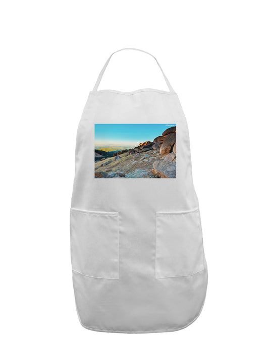 CO Rockies View Adult Apron-Bib Apron-TooLoud-White-One-Size-Davson Sales