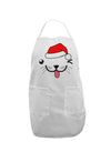 Kyu-T Face Puppino Santa Boy Dog Adult Apron-Bib Apron-TooLoud-White-One-Size-Davson Sales