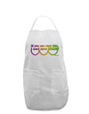 If You Can Read This I Need More Beads - Mardi Gras Adult Apron by TooLoud-Bib Apron-TooLoud-White-One-Size-Davson Sales