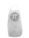 Ultimate Pi Day - Retro Computer Style Pi Circle Adult Apron by TooLoud-Bib Apron-TooLoud-White-One-Size-Davson Sales