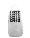 Untz Untz Untz Untz Untz EDM Design Adult Apron-Bib Apron-TooLoud-White-One-Size-Davson Sales