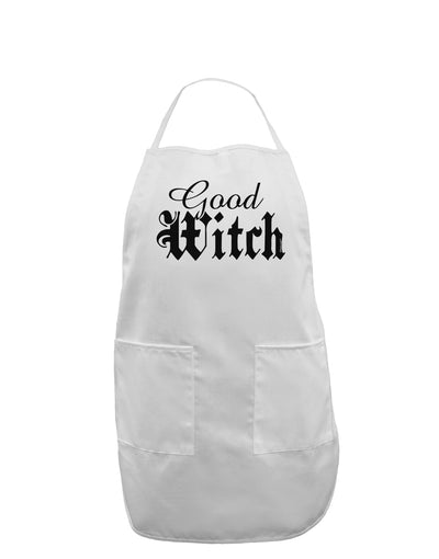 Good Witch - Halloween Text Adult Apron-Bib Apron-TooLoud-White-One-Size-Davson Sales