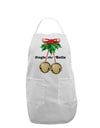 Jingle My Bells Adult Apron-Bib Apron-TooLoud-White-One-Size-Davson Sales