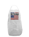 US Veteran Distressed Adult Apron-Bib Apron-TooLoud-White-One-Size-Davson Sales