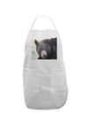 Staring Black Bear Adult Apron-Bib Apron-TooLoud-White-One-Size-Davson Sales