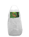 Parasaurolophus Walkeri - Without Name Adult Apron-Bib Apron-TooLoud-White-One-Size-Davson Sales