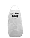 Retired Army Adult Apron-Bib Apron-TooLoud-White-One-Size-Davson Sales