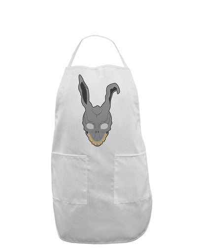 Scary Bunny Face Adult Apron-Bib Apron-TooLoud-White-One-Size-Davson Sales