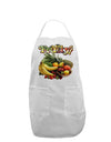 Fruity Fruit Basket 2 Adult Apron-Bib Apron-TooLoud-White-One-Size-Davson Sales