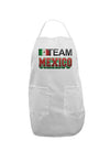 Sporty Team Mexico Adult Apron-Bib Apron-TooLoud-White-One-Size-Davson Sales