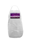 TooLoud We're All Just Wanderers Adult Apron-Bib Apron-TooLoud-White-One-Size-Davson Sales