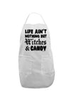 Witches and Candy Adult Apron-Bib Apron-TooLoud-White-One-Size-Davson Sales