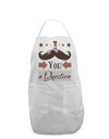 I Mustache You a Question Adult Apron-Bib Apron-TooLoud-White-One-Size-Davson Sales